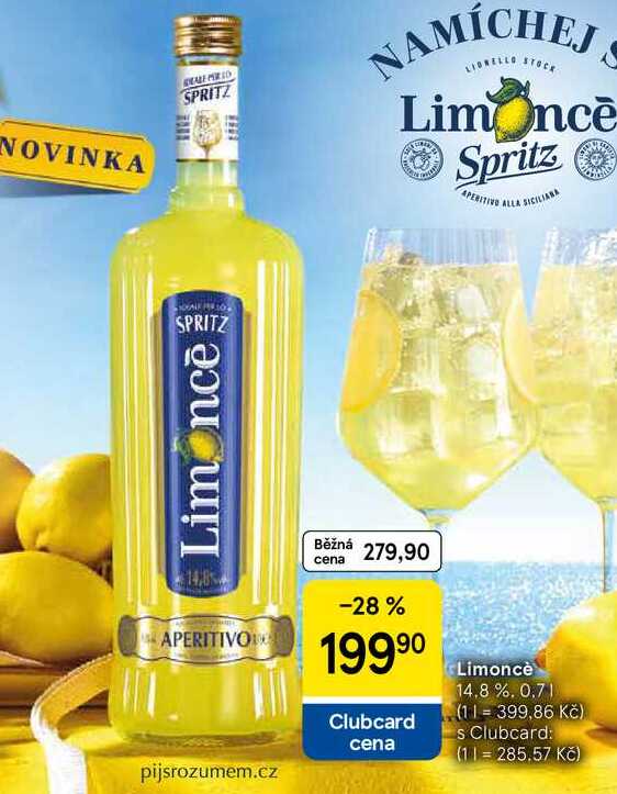 Limoncè 14.8%, 0.7 l