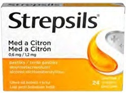 Strepsils Med a Citron