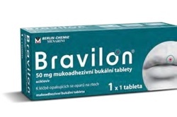 Bravilon 50 mg mukoadhezivní bukální tablety