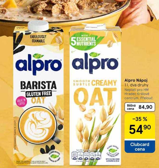 Alpro Nápoj oat, 1 l