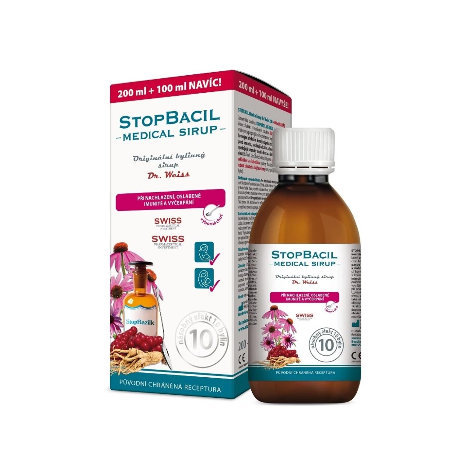 STOPBACIL Medical sirup Dr. Weiss 200+100 ml