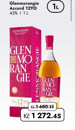 Glenmorangie Accord 12YO 43% 1L