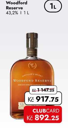 Woodford Reserve 43,2% 1L