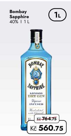 Bombay Sapphire 40% 1L 