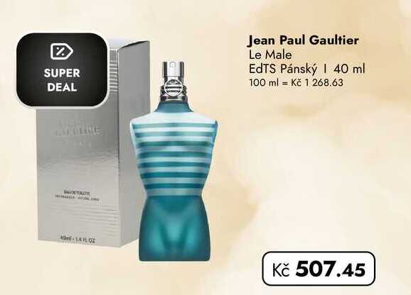 Jean Paul Gaultier Le Male EdTS Pánský 40 ml 