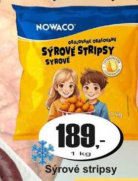 Sýrové stripsy 1 kg