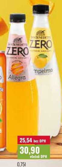 SAN BENEDETTO ZERO 0,75l