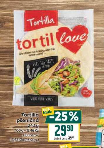 Tortilla pšeničná 240 g