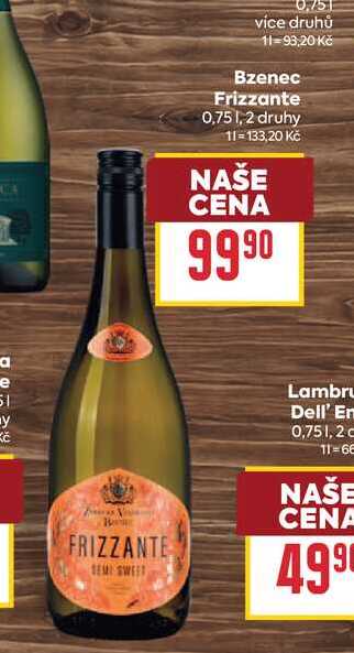 Bzenec Frizzante 0,75l