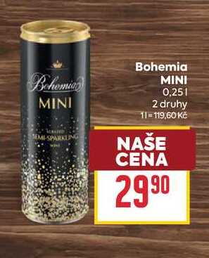 Bohemia MINI 0,25l