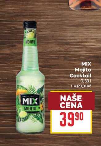 MIX Mojito Cocktail 0,33l
