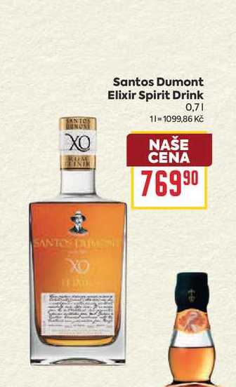 Santos Dumont Elixir Spirit Drink 0,7l