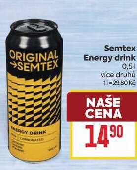 Semtex Energy drink 0,5l