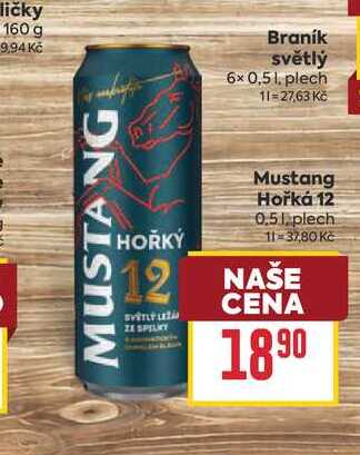 Mustang Hořká 12 0.51 plech