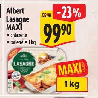 Albert Lasagne MAXI  1 kg