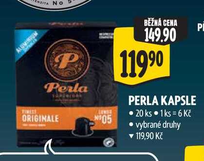  PERLA KAPSLE 20 ks 