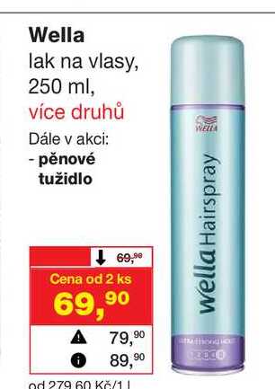 Wella lak na vlasy, 250 ml