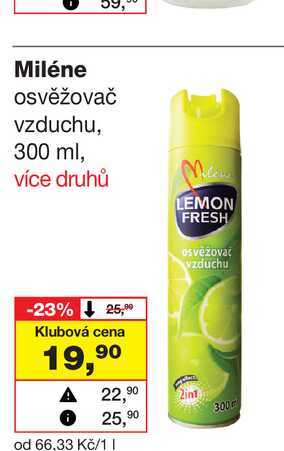 Miléne osvěžovač vzduchu, 300 ml