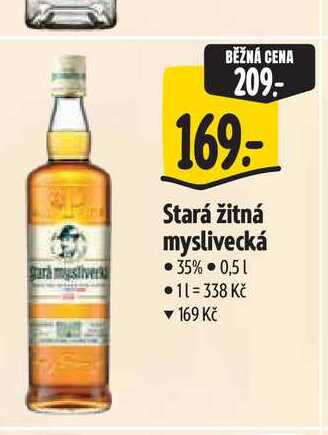 Stará žitná myslivecká 0,5 l