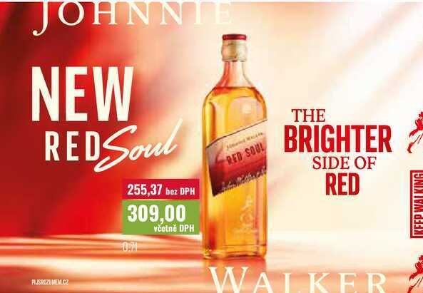JOHNNIE NEW RED Soul 0,7l