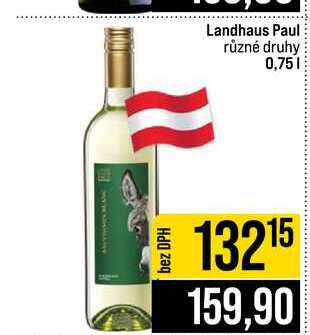 Landhaus Paul různé druhy 0,75l