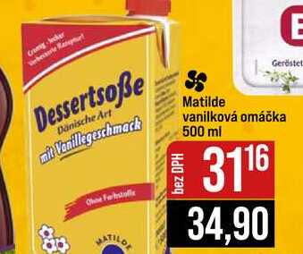 Matilde vanilková omáčka 500 ml 