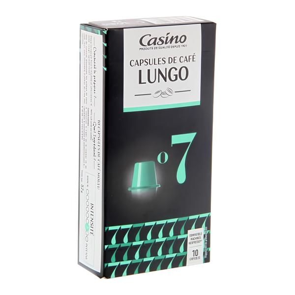 Casino Espresso Lungo Intense kapsle 10 ks (pro Nespresso)