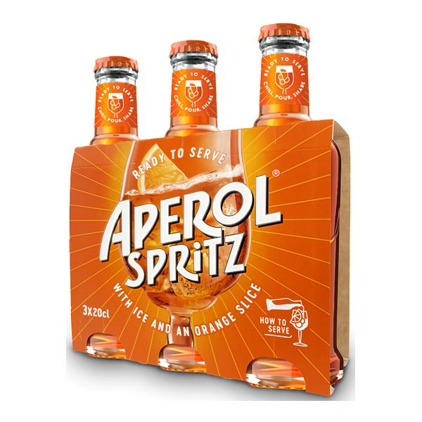 Aperol Spritz (9%) Multipack 3x200ml