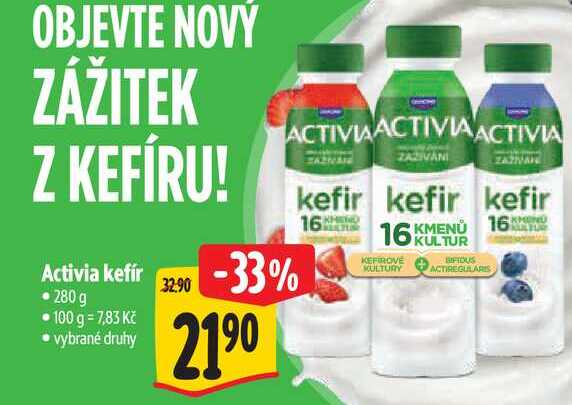 Activia kefír 280g