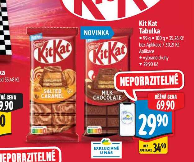Kit Kat Tabulka 99 g