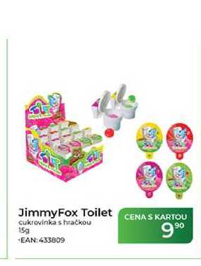 JimmyFox Toilet cukrovinka s hračkou 15g