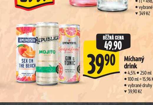 Míchaný drink 4,5% 250 ml