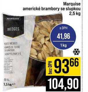 Marquise americké brambory se slupkou 2,5 kg