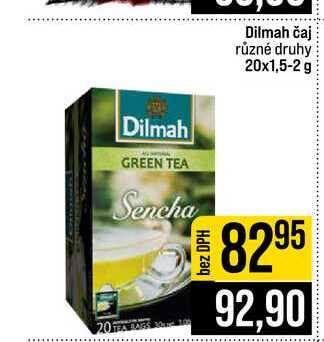 Dilmah čaj různé druhy 20x1,5-2 g