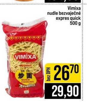 Vimixa nudle bezvaječné expres quick 500 g