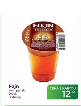 Fajn mini panák 0.04L