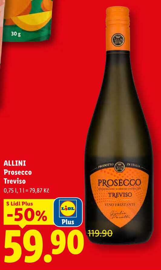 ALLINI Prosecco Treviso, 0,75 l