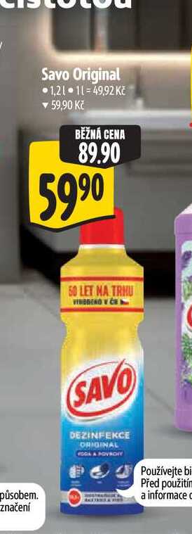 Savo Original 1,2 l