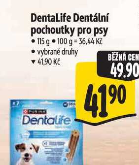 DentaLife Dentální pochoutky pro psy 115 g