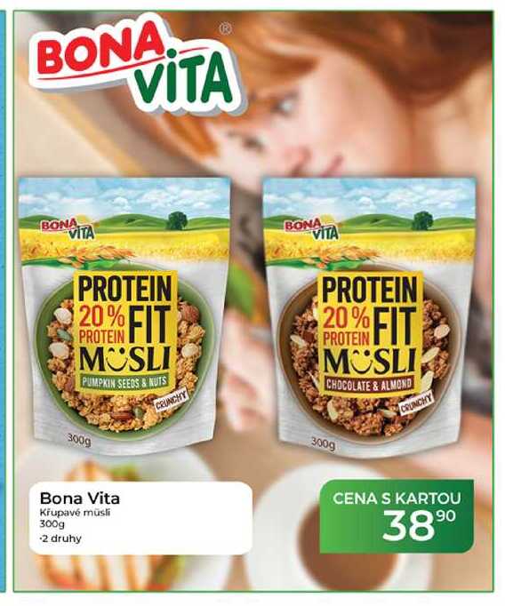 Bona Vita Křupavé müsli 300g