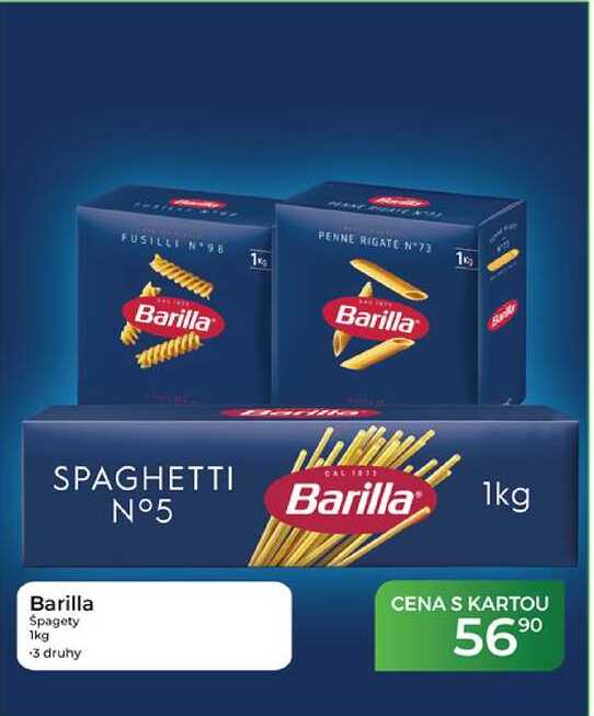 Barilla špagety 1kg