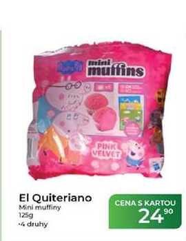 El Quiteriano Mini muffiny 125g