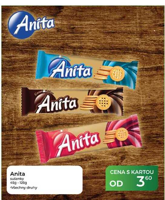 Anita sušenky 45g-125g