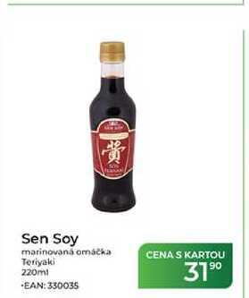 Sen Soy marinovaná omáčka Teriyaki 220ml