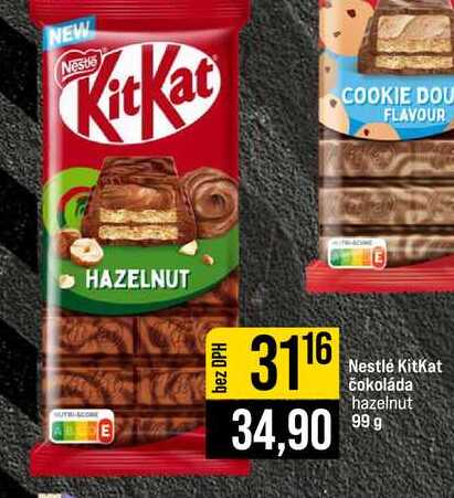 Nestlé KitKat čokoláda hazelnut 99 g 
