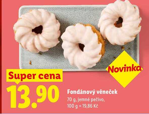 Fondánový věneček, 70 g