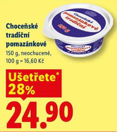 Choceňské tradiční pomazánkové, 150 g