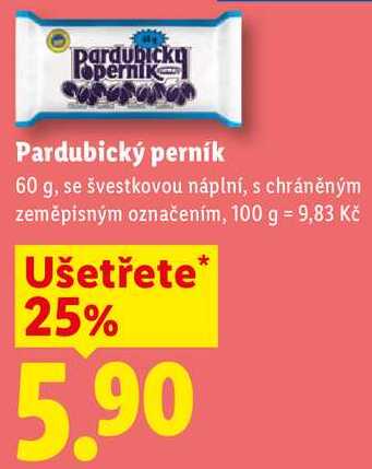 Pardubický perník, 60 g