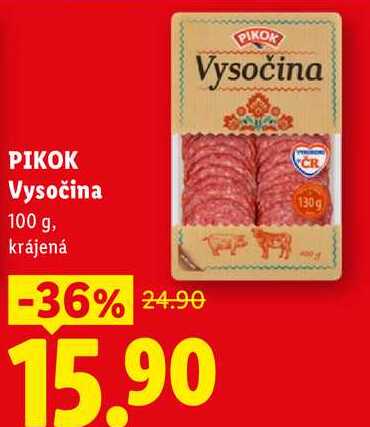 PIKOK Vysočina, 100 g