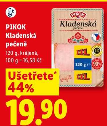 PIKOK Kladenská pečeně, 120 g